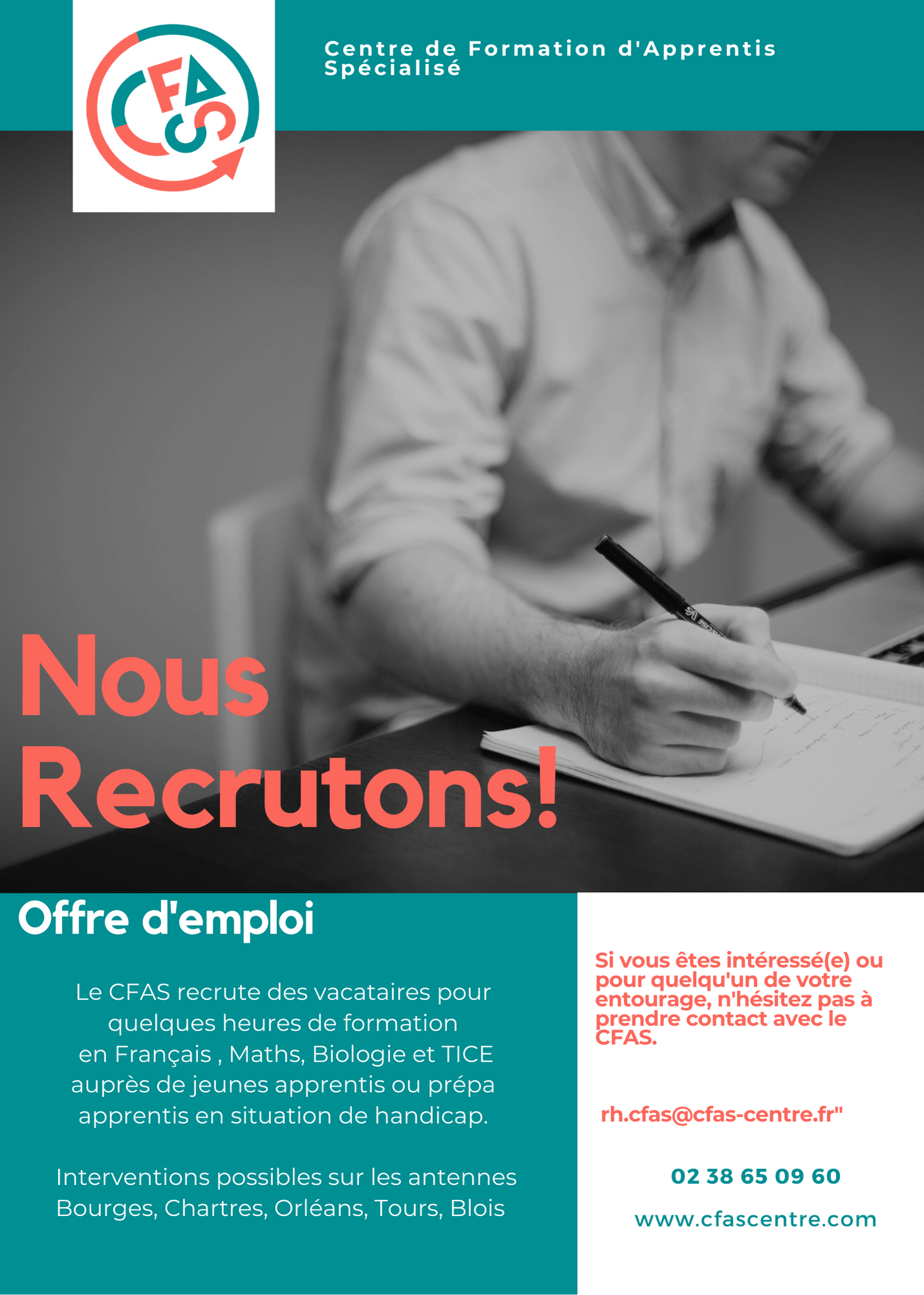 Offre emploi vacataire